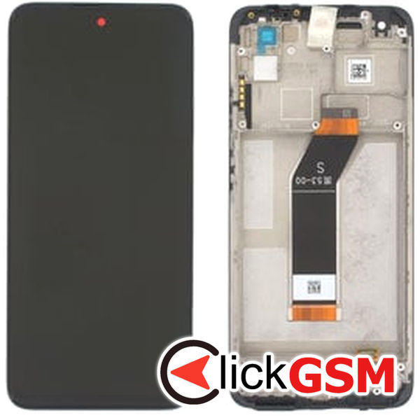 Piesa Piesa Display Original Cu Touchscreen Si Rama Negru Xiaomi Redmi 10 2022 2dk1