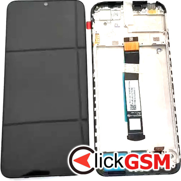 Piesa Piesa Display Original Cu Touchscreen Si Rama Negru Xiaomi Redmi 10c 39dg