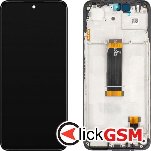 Piesa Display Original Cu Touchscreen Si Rama Negru Xiaomi Redmi 13 5g 1ftk