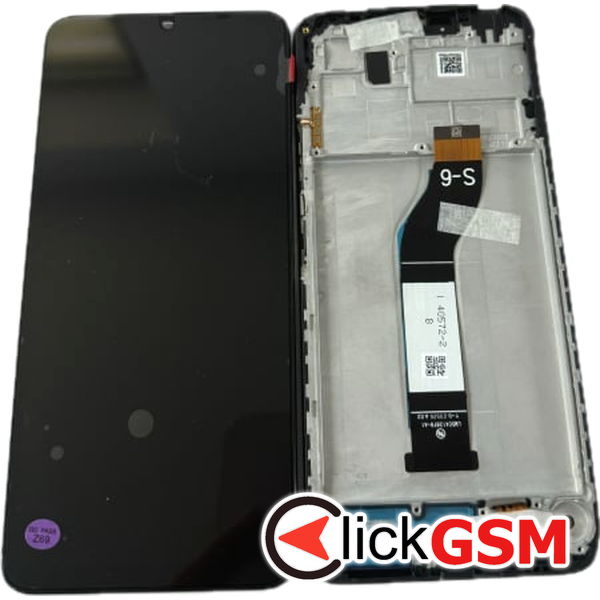 Piesa Display Original Cu Touchscreen Si Rama Negru Xiaomi Redmi 13c C60