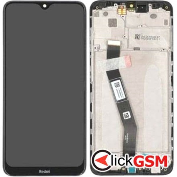 Piesa Piesa Display Original Cu Touchscreen Si Rama Negru Xiaomi Redmi 8 3225