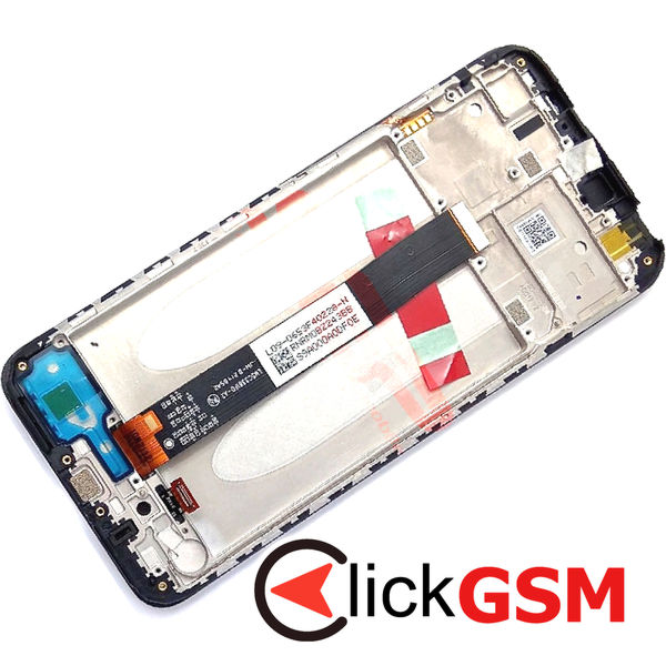 Piesa Display Original Cu Touchscreen Si Rama Negru Xiaomi Redmi 9c 4jyh