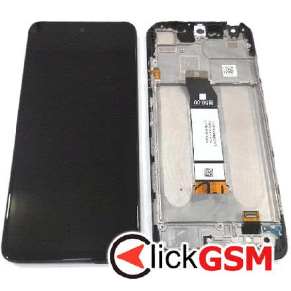 Piesa Piesa Display Original Cu Touchscreen Si Rama Negru Xiaomi Redmi Note 10 5g 39v0