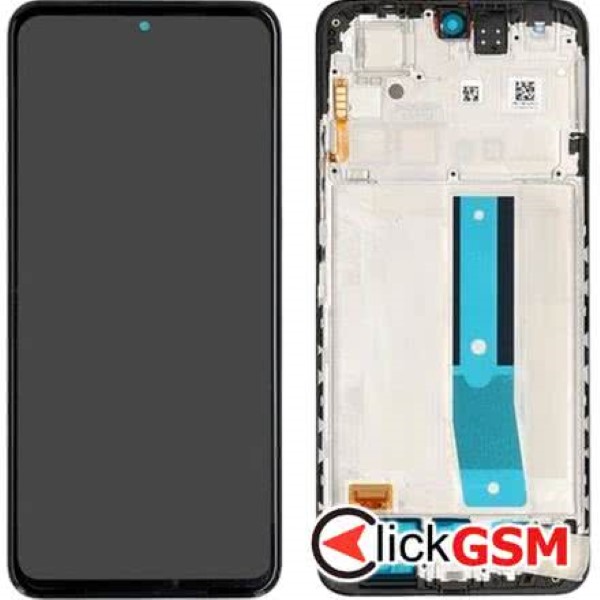 Piesa Display Original Cu Touchscreen Si Rama Negru Xiaomi Redmi Note 11 1jpw