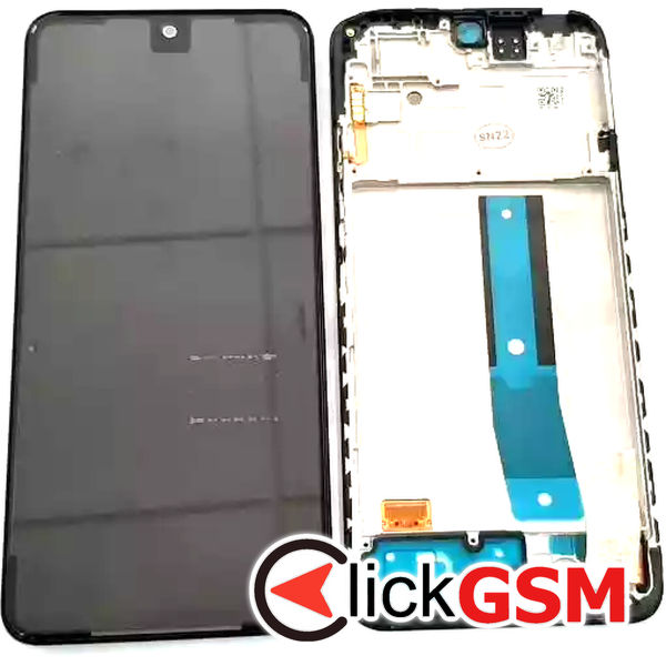 Piesa Piesa Display Original Cu Touchscreen Si Rama Negru Xiaomi Redmi Note 11 4g 39xc