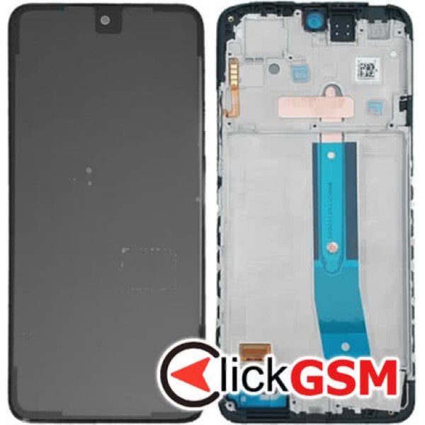 Piesa Piesa Display Original Cu Touchscreen Si Rama Negru Xiaomi Redmi Note 11s 33yz