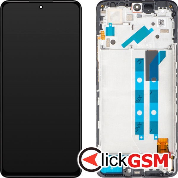 Piesa Piesa Display Original Cu Touchscreen Si Rama Negru Xiaomi Redmi Note 12 Pro 3eev