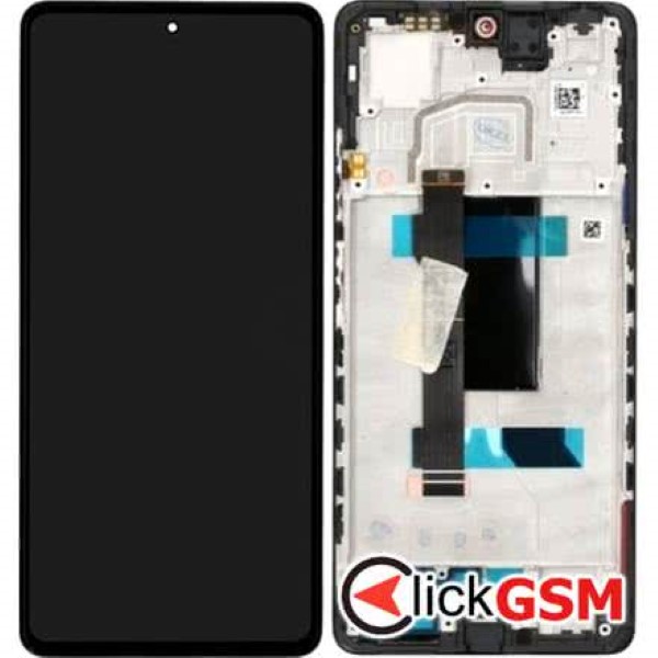 Piesa Piesa Display Original Cu Touchscreen Si Rama Negru Xiaomi Redmi Note 12 Pro 5g 2pb8