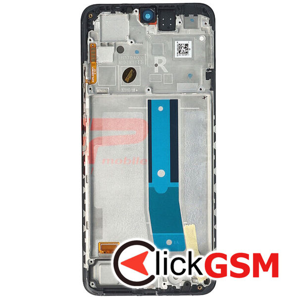 Piesa Display Original Cu Touchscreen Si Rama Negru Xiaomi Redmi Note 12s 477o