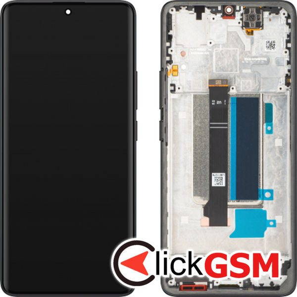 Piesa Display Original Cu Touchscreen Si Rama Negru Xiaomi Redmi Note 13 Pro.plus 47qj