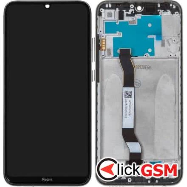 Piesa Piesa Display Original Cu Touchscreen Si Rama Negru Xiaomi Redmi Note 8 1g3u