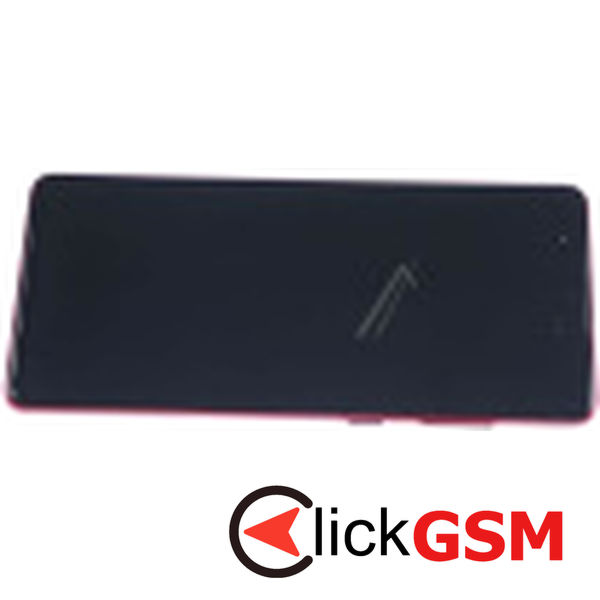 Piesa Display Original Cu Touchscreen Si Rama Rosu Samsung Galaxy Note10 Lite Ohs