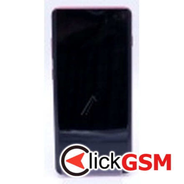 Piesa Display Original Cu Touchscreen Si Rama Rosu Samsung Galaxy S10.plus 67w