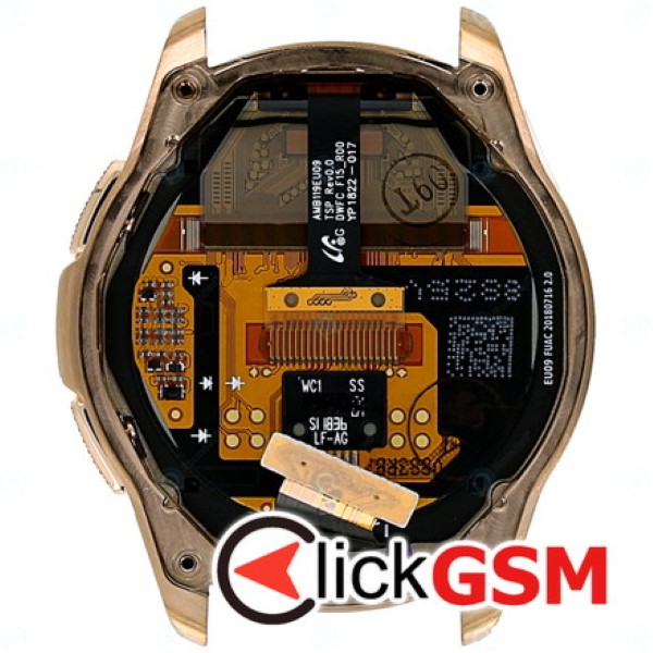 Piesa Piesa Display Original Cu Touchscreen Si Rama Roz Auriu Samsung Galaxy Watch 42mm 123b