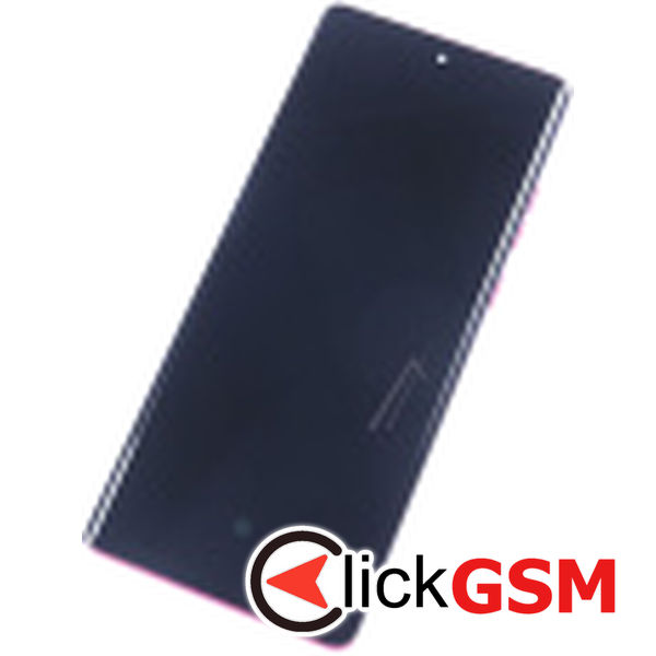 Piesa Display Original Cu Touchscreen Si Rama Roz Motorola Edge 50 Fusion 1l8y