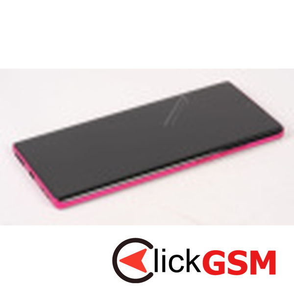 Piesa Display Original Cu Touchscreen Si Rama Roz Motorola Edge 50 Fusion Kto