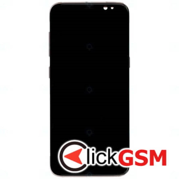 Piesa Piesa Display Original Cu Touchscreen Si Rama Roz Samsung Galaxy S8 12xp