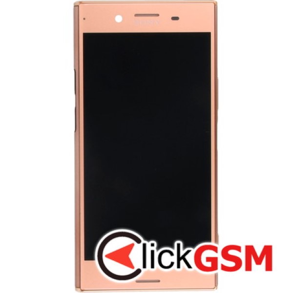 Piesa Piesa Display Original Cu Touchscreen Si Rama Roz Sony Xperia Xz Premium Ytx