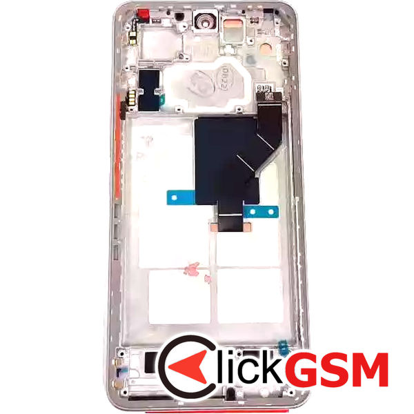 Piesa Piesa Display Original Cu Touchscreen Si Rama Roz Xiaomi 12 Lite 380r