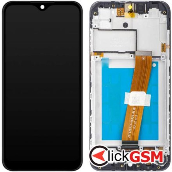 Piesa Piesa Display Original Cu Touchscreen Si Rama Samsung Galaxy A01 29v4