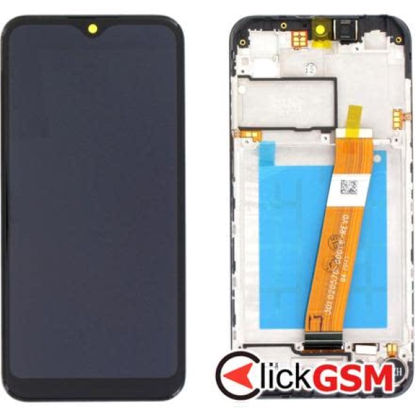 Piesa Display Original Cu Touchscreen Si Rama Samsung Galaxy A01 379