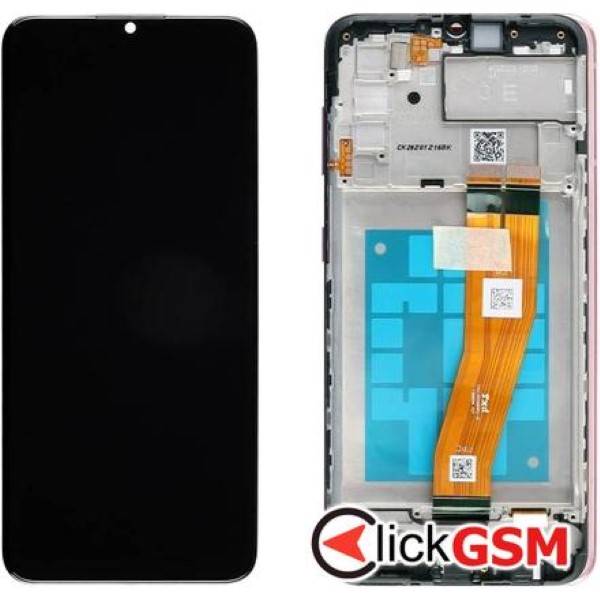 Piesa Piesa Display Original Cu Touchscreen Si Rama Samsung Galaxy A02s Kr