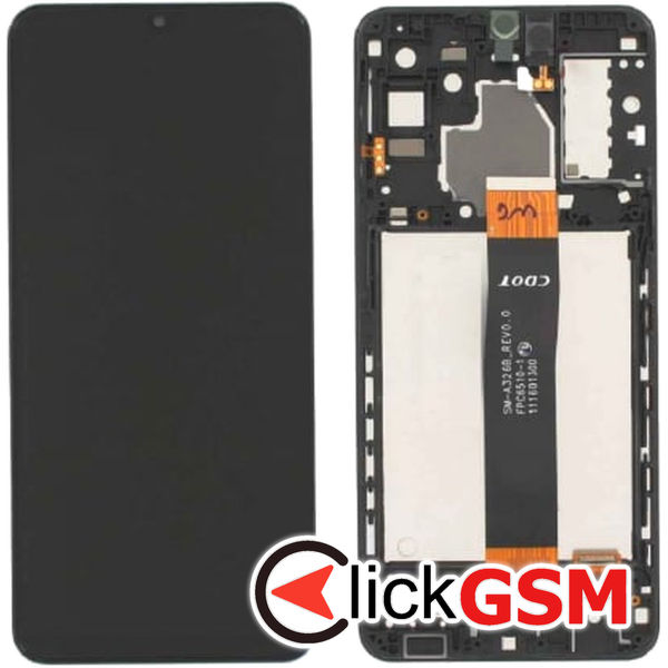 Piesa Piesa Display Original Cu Touchscreen Si Rama Samsung Galaxy A32 5g 3iux