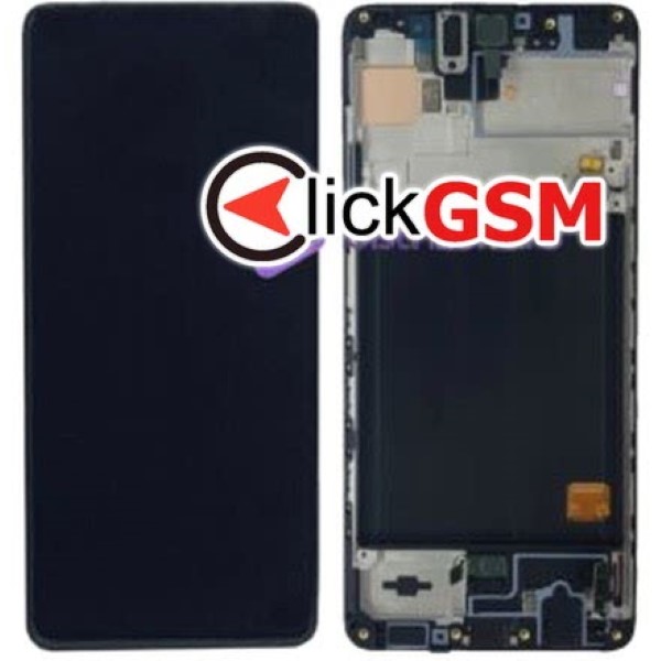 Piesa Piesa Display Original Cu Touchscreen Si Rama Samsung Galaxy A51 Pz9