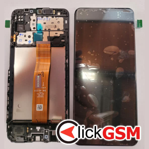 Piesa Piesa Display Original Cu Touchscreen Si Rama Samsung Galaxy M12 1o5x