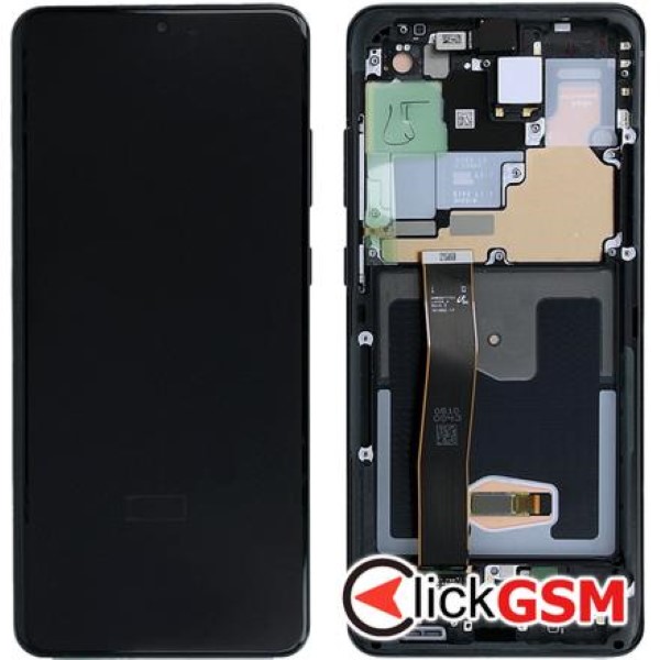 Piesa Piesa Display Original Cu Touchscreen Si Rama Samsung Galaxy S20 Ultra 5g Kd