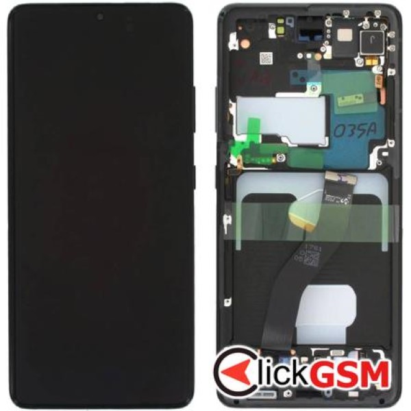 Piesa Piesa Display Original Cu Touchscreen Si Rama Samsung Galaxy S21 Ultra 5g Nn