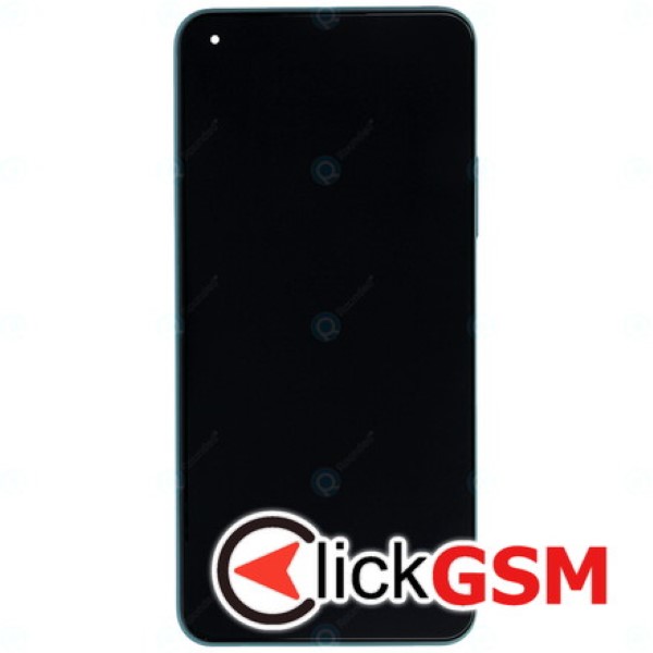 Piesa Display Original Cu Touchscreen Si Rama Verde Deschis Xiaomi Mi 11 Lite 5g Ts9