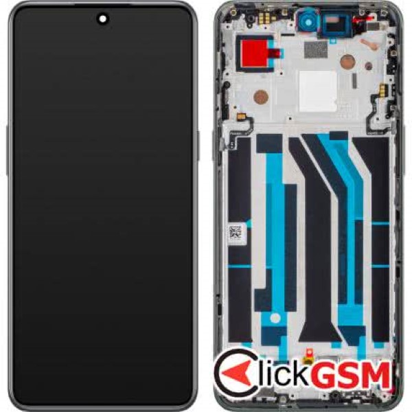 Piesa Display Original Cu Touchscreen Si Rama Verde Oneplus 10t 2xkp