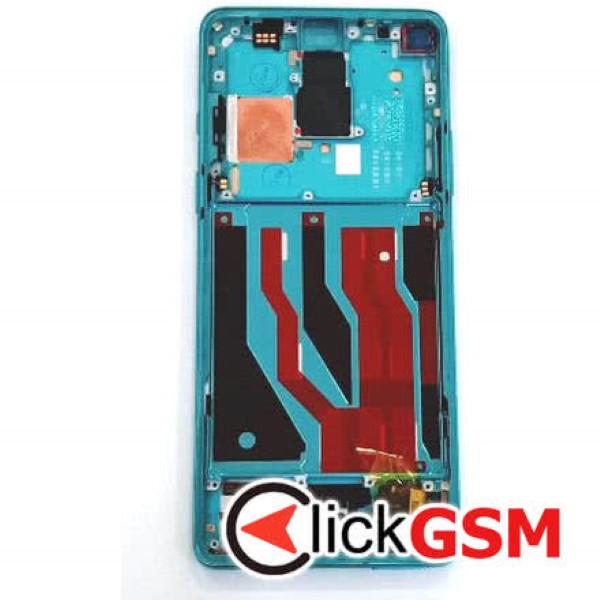 Piesa Display Original Cu Touchscreen Si Rama Verde Oneplus 8 24sh