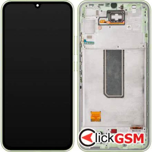 Piesa Display Original Cu Touchscreen Si Rama Verde Samsung Galaxy A34 5g 2xiu