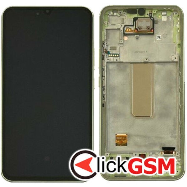 Piesa Piesa Display Original Cu Touchscreen Si Rama Verde Samsung Galaxy A34 5g 341n