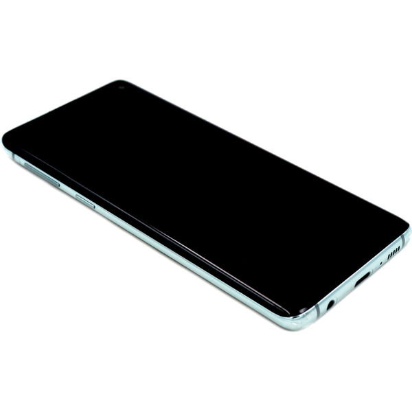 Samsung Galaxy S10 · Display Complete with Housing For Samsung Galaxy S10 Green Service Pack