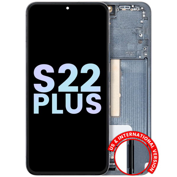 Schimbare Display Original cu TouchScreen, Rama Verde Samsung Galaxy S22+ · OLED Assembly With Frame For Samsung Galaxy S22 Plus 5G (Service Pack) (Green)