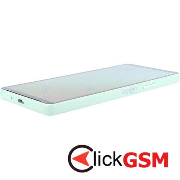 Piesa Display Original Cu Touchscreen Si Rama Verde Sony Xperia 10 V 2s3e