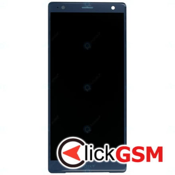 Piesa Display Original Cu Touchscreen Si Rama Verde Sony Xperia Xz2 Yxs