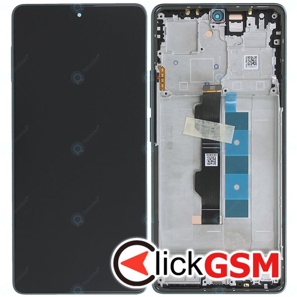 Piesa Display Original Cu Touchscreen Si Rama Verde Xiaomi Redmi Note 13 Pro 4g 3kd1