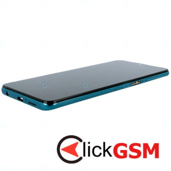 Piesa Piesa Display Original Cu Touchscreen Si Rama Verde Xiaomi Redmi Note 9 Pro Tcl