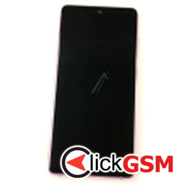 Piesa Display Original Cu Touchscreen Si Rama Violet Samsung Galaxy S20 Fe 8g2