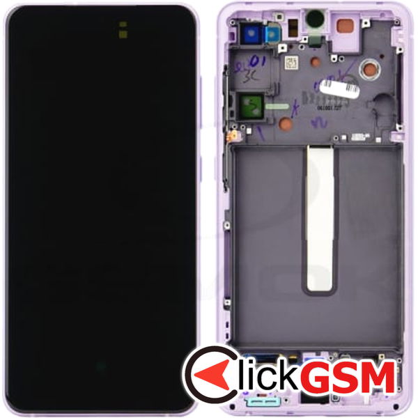 Piesa Piesa Display Original Cu Touchscreen Si Rama Violet Samsung Galaxy S21 Fe 2dn5