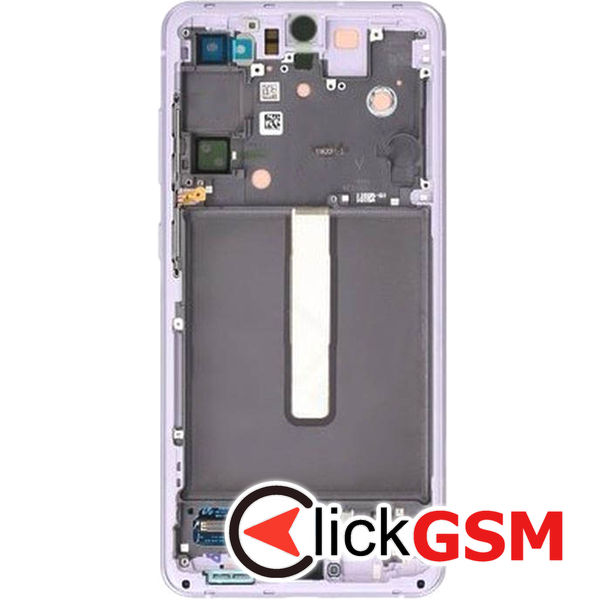 Piesa Display Original Cu Touchscreen Si Rama Violet Samsung Galaxy S21 Fe 413r