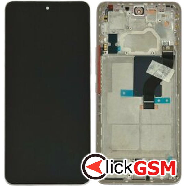 Piesa Piesa Display Original Cu Touchscreen Si Rama Violet Xiaomi 13 Lite M75