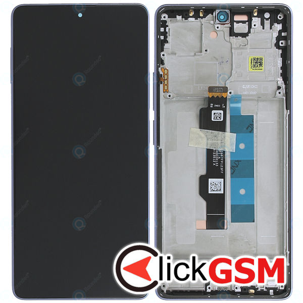 Piesa Piesa Display Original Cu Touchscreen Si Rama Violet Xiaomi Redmi Note 13 Pro 4g 3kc8