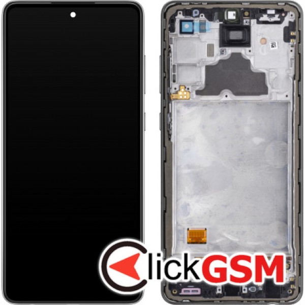 Piesa Display Original Negru Samsung Galaxy A72 56hm