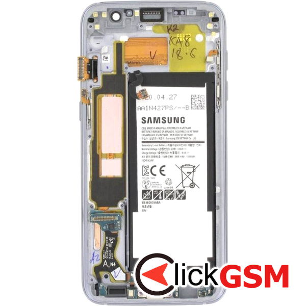 Piesa Piesa Display Original Negru Samsung Galaxy S7 Edge 45ik