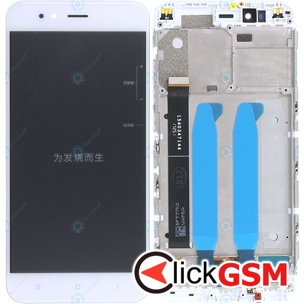 Piesa Display Original White Xiaomi Mi A1 425v